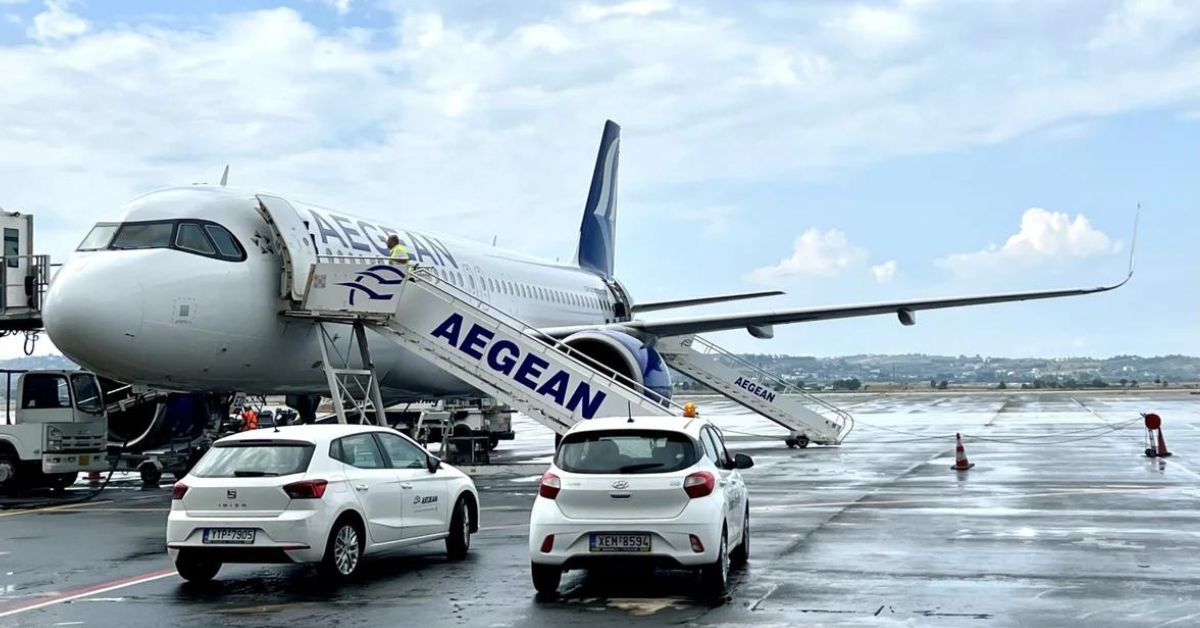 Aegean Airlines Naxos Office in Greece