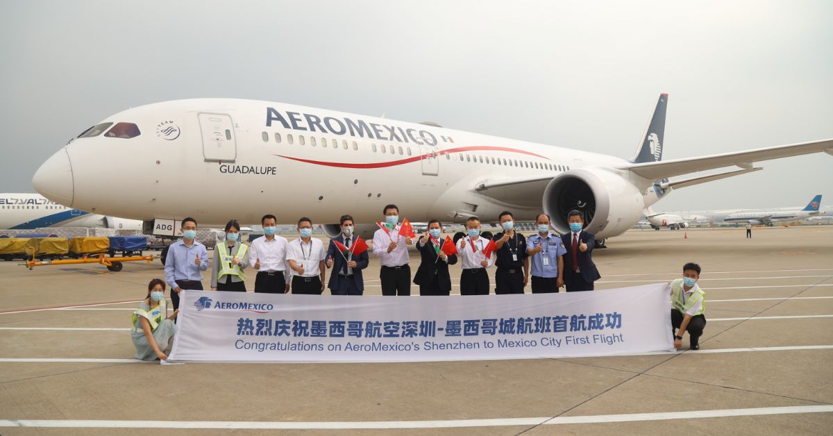 Aeromexico Airlines Hong Kong Office in China